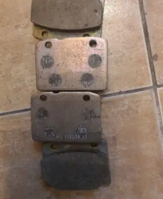 VAZ 2106 Brake pads (front) 21013501093