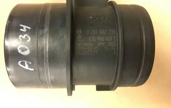 Audi A3 S3 A3 Sportback 8P Mass air flow meter 03G906461C