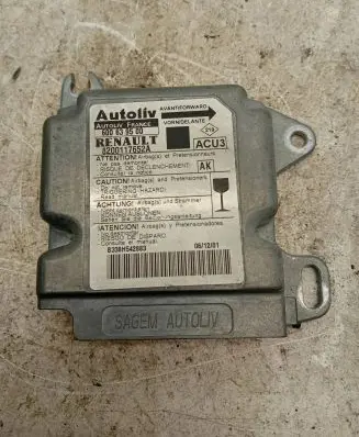 Renault Scenic I Airbag control unit/module 8200117652A 600639500 B338H542883