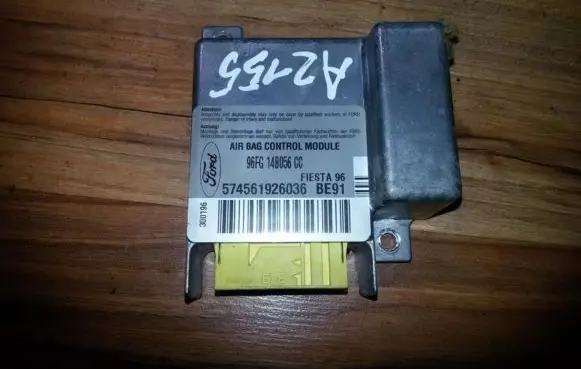 Ford Fiesta Airbag control unit/module 96fg14b056cc