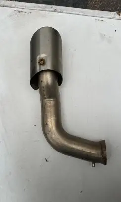 Porsche Cayenne (92A) Muffler/silencer 7P5253682