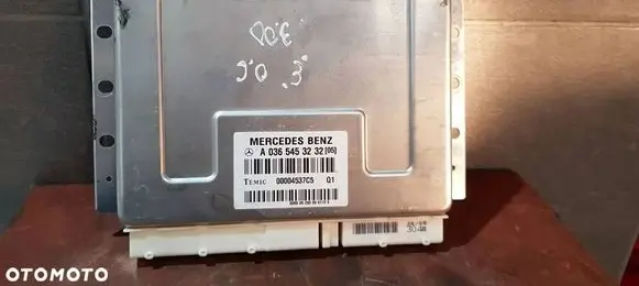 Mercedes-Benz E W211 Suspension control unit/module A0365453232