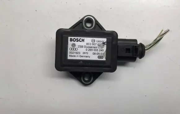 Audi A4 S4 B6 8E 8H ESP acceleration yaw rate sensor 8E0907637A 0265005245