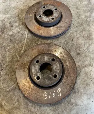 Front brake disc