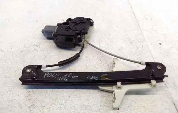 Volkswagen Polo V 6R Rear door window regulator with motor 6R0959811F 0130822532
