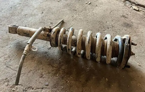 KIA Sorento Front shock absorber with coil spring