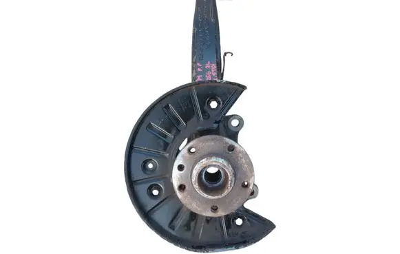 Volkswagen Touareg I Front wheel hub spindle knuckle 7L0407258A