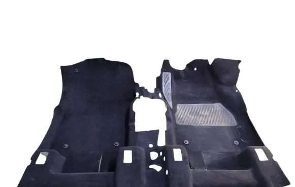 Opel Meriva B Front floor carpet liner 13336787 464651354