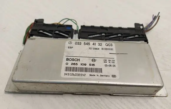 Mercedes-Benz E W211 ESP (stability system) control unit 0335454132 0265109516 DKEC26032542