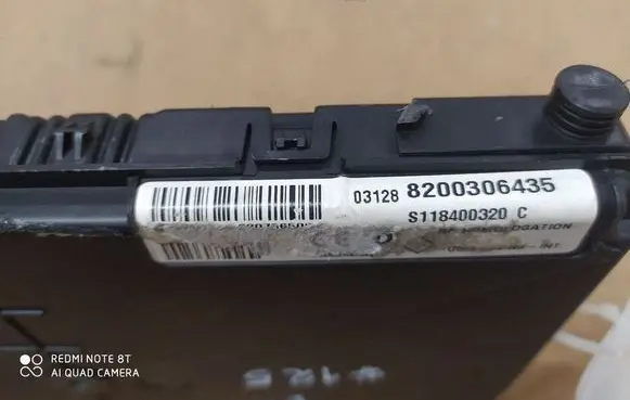 Renault Megane II Comfort/convenience module 8200306435 S118400320C 8200280951