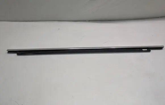 Front door glass trim molding