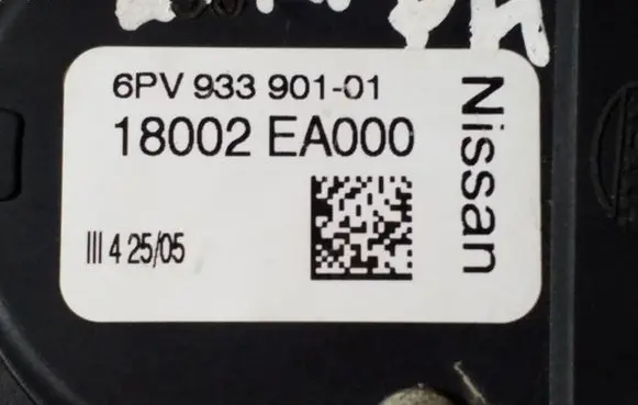 Nissan Pathfinder R51 Accelerator throttle pedal 6PV93390101