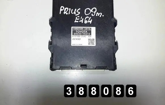 Toyota Prius (XW30) Gearbox control unit/module 8953575010 0791002542