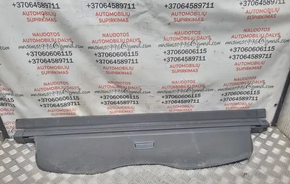 Volkswagen Touareg I Parcel shelf load cover 