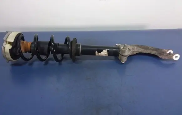 Front shock absorber with coil spring