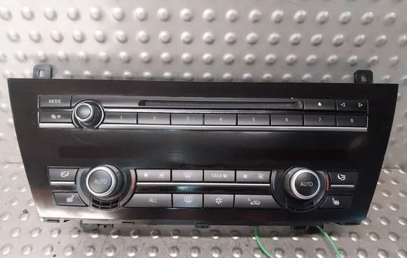 BMW 6 F12 F13 Climate control unit 9263762