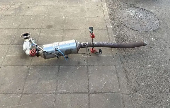 Ford Transit Custom Catalyst/FAP/DPF particulate filter BK215K206AA BK215M270AD S4081712