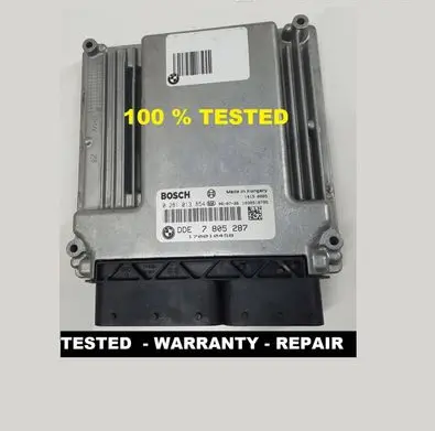 BMW X3 E83 Engine control unit/module 0281013854 7805287 DDE7805287