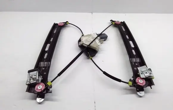 Sliding door window regulator with motor