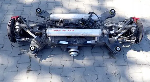 Rear axle beam