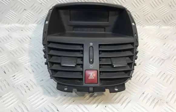 Peugeot 207 Dash center air vent grill 96500687177 9663205580
