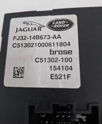 Land Rover Range Rover Evoque L538 Tailgate/trunk control unit/module FJ3214B673AA C51302100 154104
