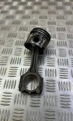 Piston with connecting rod