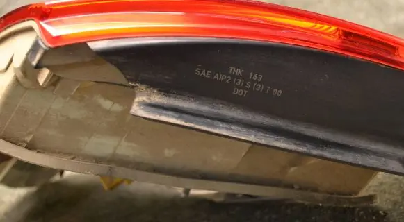 BMW 7 E65 E66 Rear/tail lights 155514 THK163