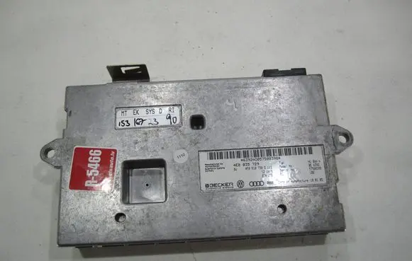 Audi A6 S6 C6 4F MMI control unit 4E0035729 4F0910730D 6392A0057500398