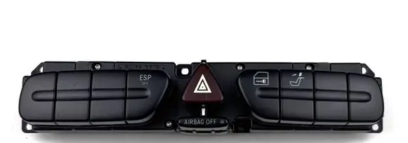 Mercedes-Benz C W203 Hazard light switch 2038214658