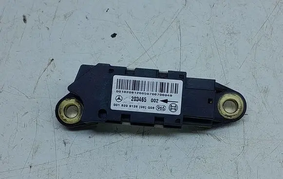 Airbag deployment crash/impact sensor