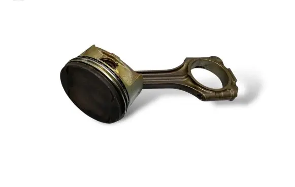Piston with connecting rod