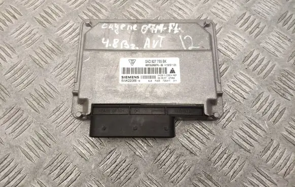 Porsche Cayenne (9PA) Gearbox control unit/module 0AD927755BK