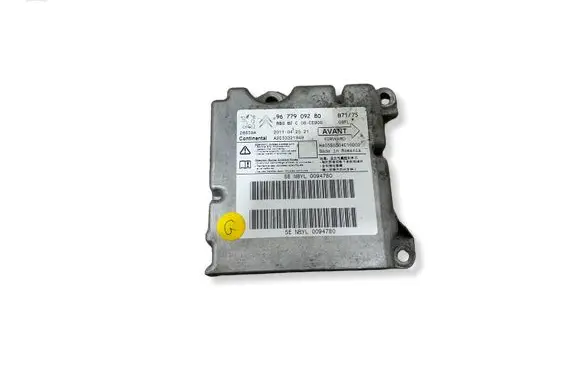Citroen C4 II Airbag control unit/module 9677909280