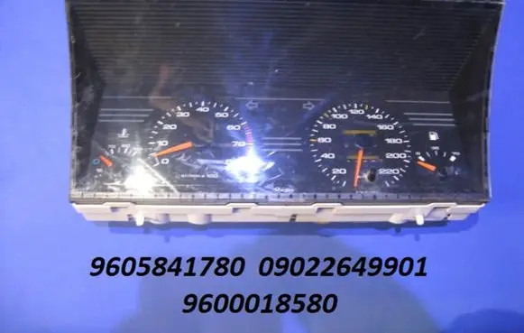 Peugeot 405 Speedometer (instrument cluster) 9605841780 09022649901