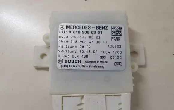 Mercedes-Benz CLS C218 X218 Parking PDC control unit/module A2189000301