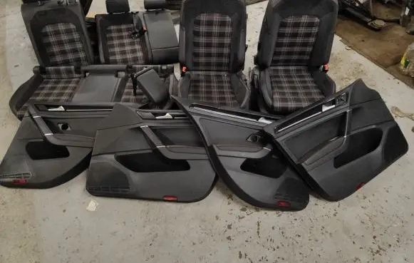 Volkswagen Golf VII Interior set 5G4867011CE 5G4868079B 5G0868187E
