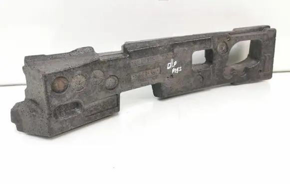 Front bumper foam support bar