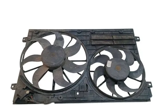 Seat Altea XL Electric radiator cooling fan 1K0121207AT 1K0121205AB