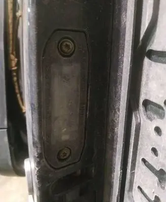 Volvo V50 Number plate light 