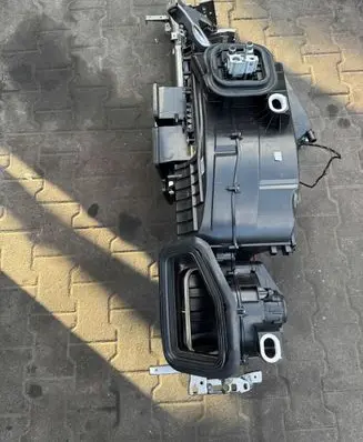 Interior heater climate box assembly