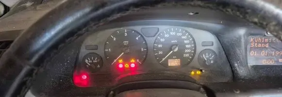 Opel Zafira A Speedometer (instrument cluster) 24419561 88311318 87001371