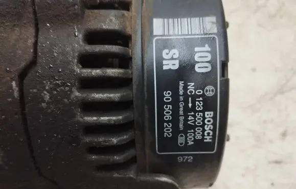 Opel Zafira A Generator/alternator 90506202 0123500008