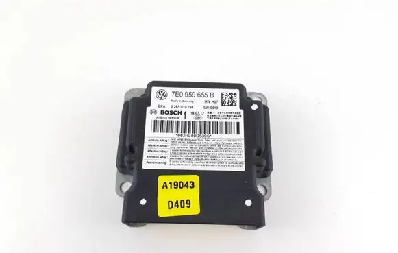 Volkswagen Caddy Airbag control unit/module 7E0959655B 7E0959655 0285010798