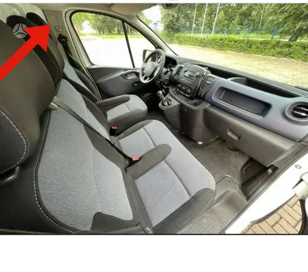 Opel Vivaro (B) pillar trim (top) 93868927 93868925 93868928
