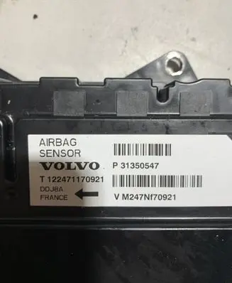 Volvo V40 Airbag control unit/module 31350547 VM247N170921 T122471170021
