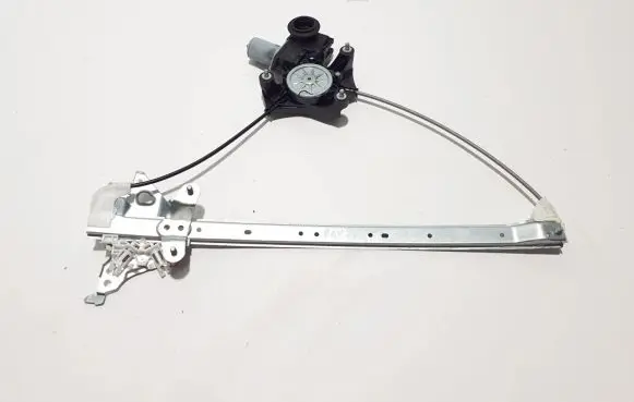 Rear window lifting mechanism without motor