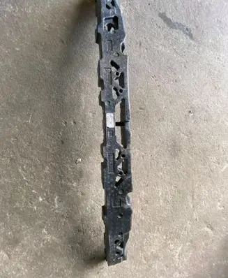 Front bumper foam support bar