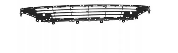Opel Astra K Front bumper lower grill 13439798