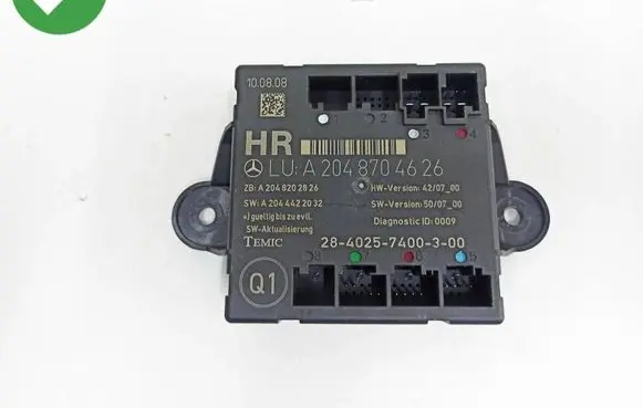 Mercedes-Benz C W204 Door control unit/module A2048704626 A2048202826 A2044422032